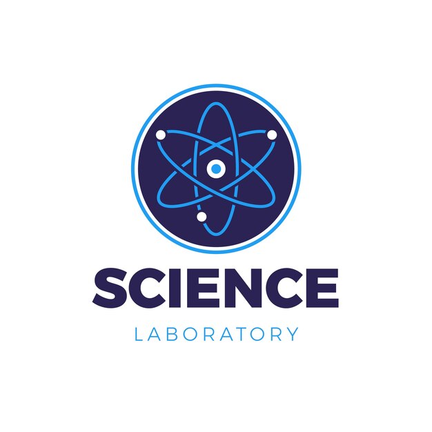 Diseño de plantilla de logotipo de ciencia