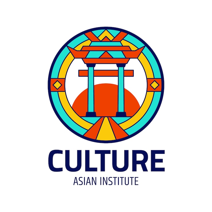 Vector gratuito diseño de plantilla de logotipo de cultura
