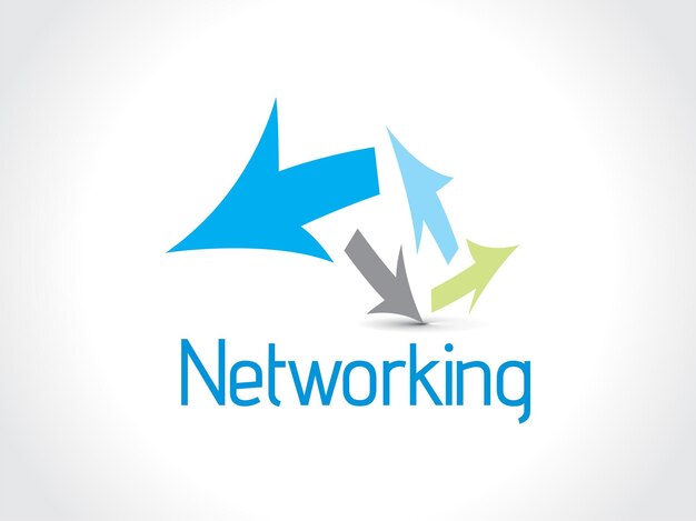Diseño de plantilla de logotipo de redes