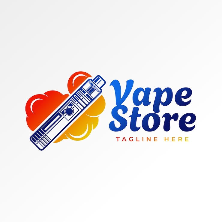 Vector gratuito diseño de plantilla del logotipo de la tienda de humo
