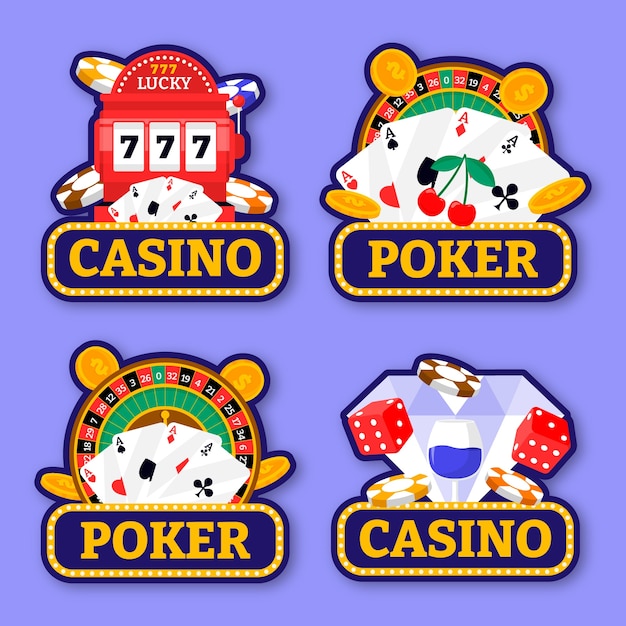 Vector gratuito diseño de plantilla de noche de casino