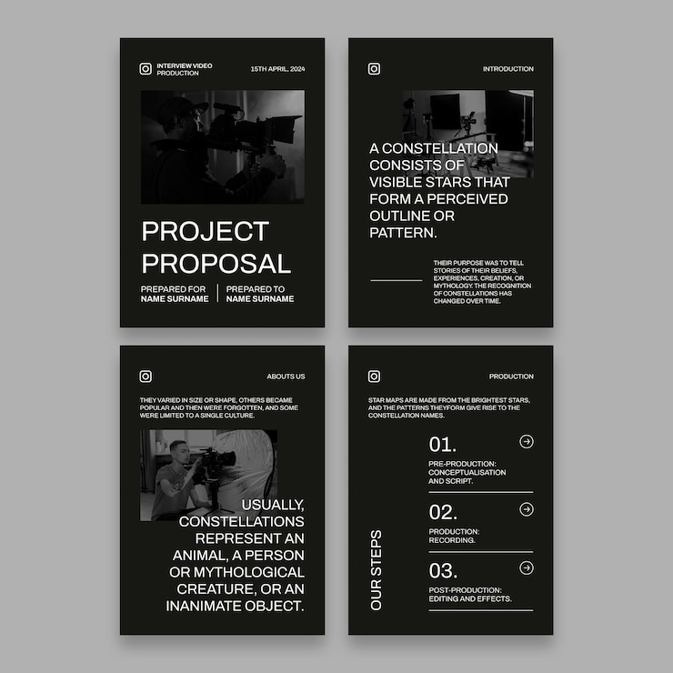 Vector gratuito diseño de la plantilla de la propuesta empresarial