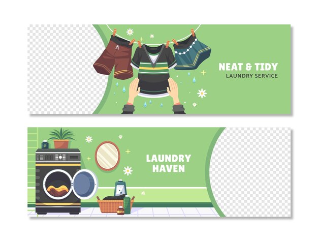 Diseño de la plantilla del servicio de lavandería