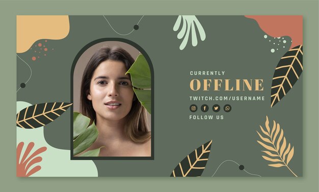 Diseño de plantilla de spa