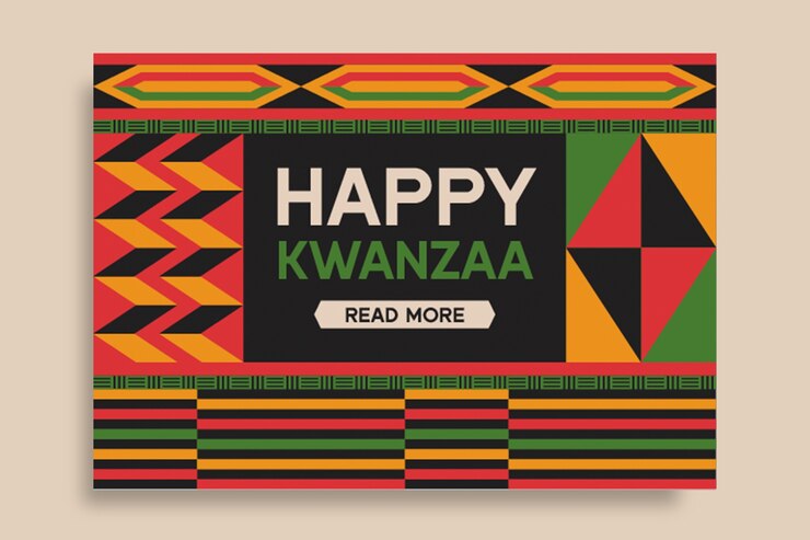 Vector gratuito diseño de plantillas de banners de kwanzaa
