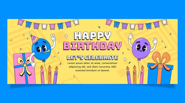 Diseño de plantillas de cumpleaños