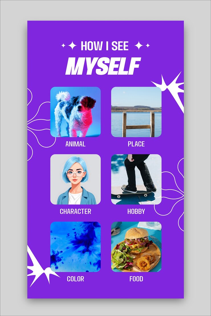 Diseño de plantillas de historias de Instagram de tendencias