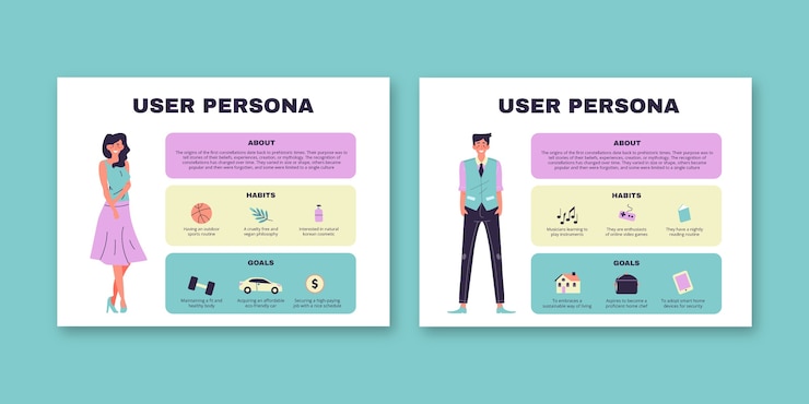 Vector gratuito diseño de plantillas de infografía de la persona del usuario