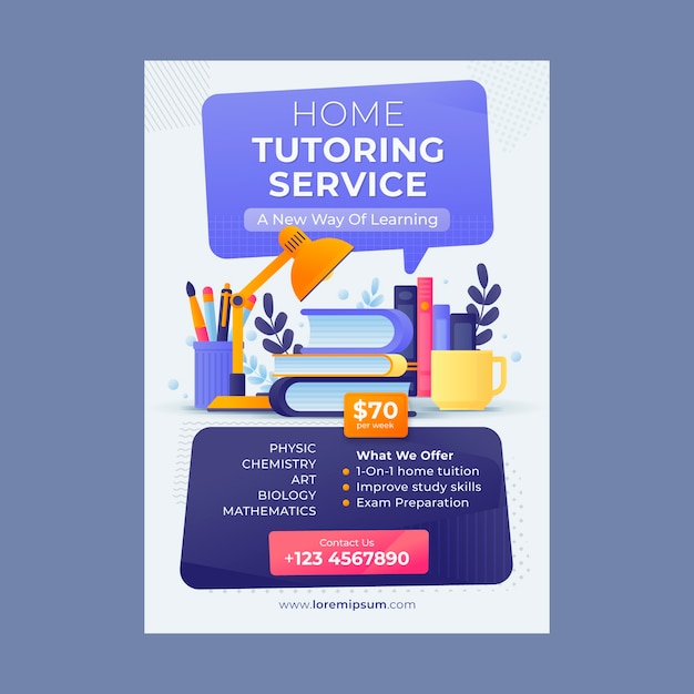 Diseño de plantillas de servicios de tutoría