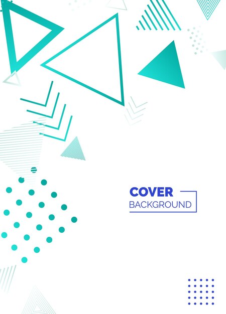 Diseño de portadas artísticas Fondos de colores creativos Diseño futurista de moda