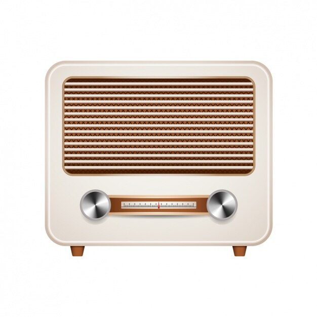 Diseño de radio vintage