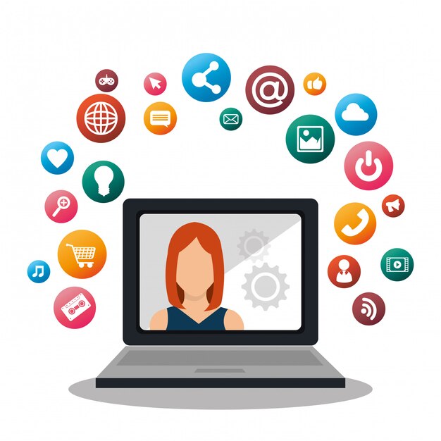 diseño de redes sociales