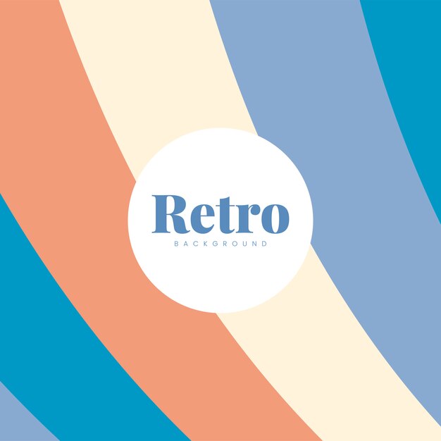 Diseño retro colorido del fondo de la impresión