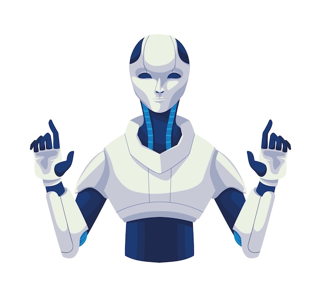 diseño de robot cyborg