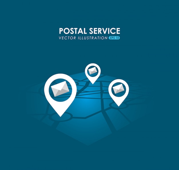 diseño de servicio postal