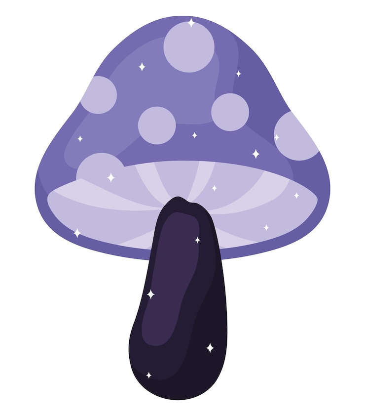 Vector gratuito diseño de setas púrpura
