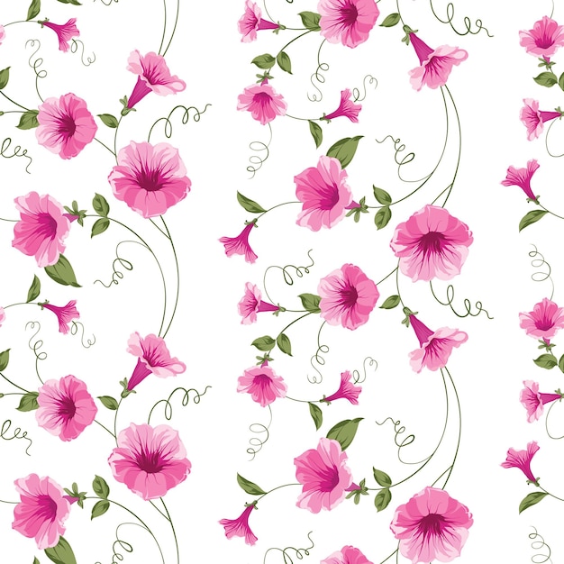 Diseño de tarjeta floral vintage. Ilustración vectorial.
