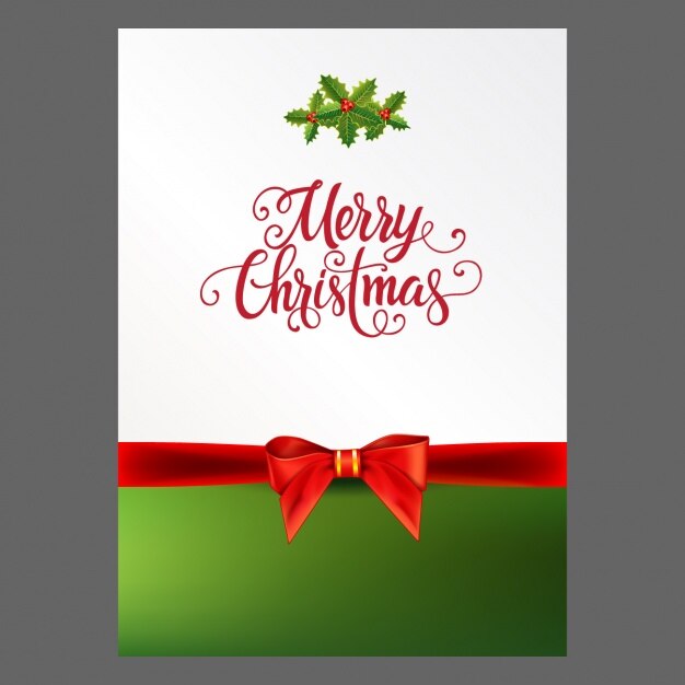 Diseño de tarjeta de navidad