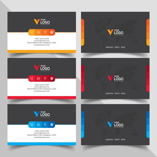Diseño de tarjetas de visita
