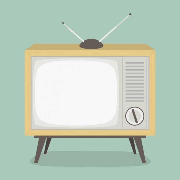 Diseño de televisión vintage