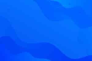 Vector gratuito diseño de telón de fondo azul de línea fluida abstracto y moderno