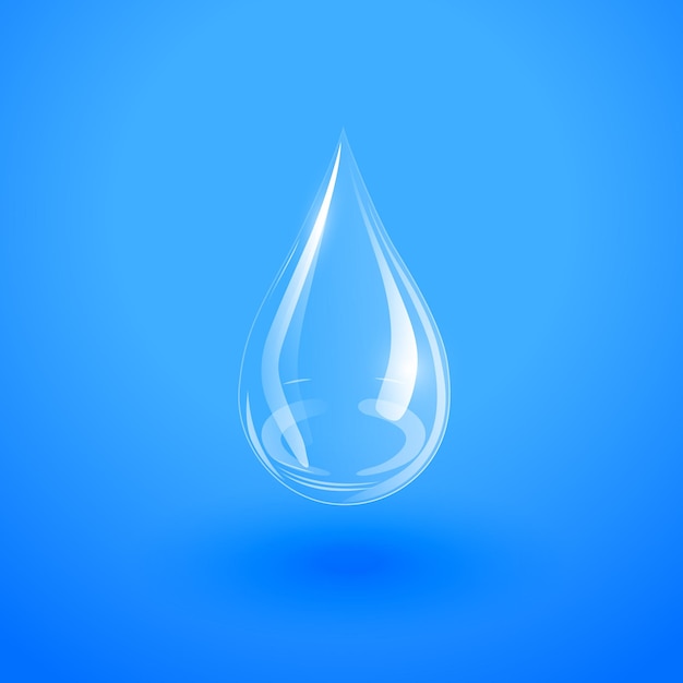 diseño de telón de fondo realista y de gotas de lluvia que caen