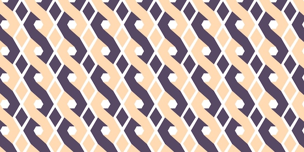Diseño textil geométrico entrelazado