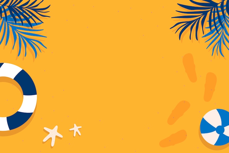 Vector gratuito diseño tropical de verano