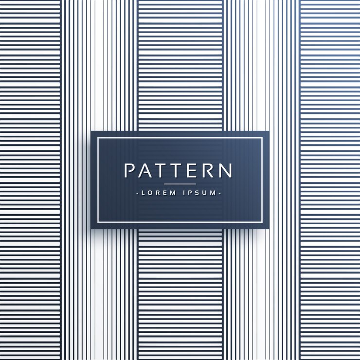 Vector gratuito diseño de vector de patrón de línea abstracta