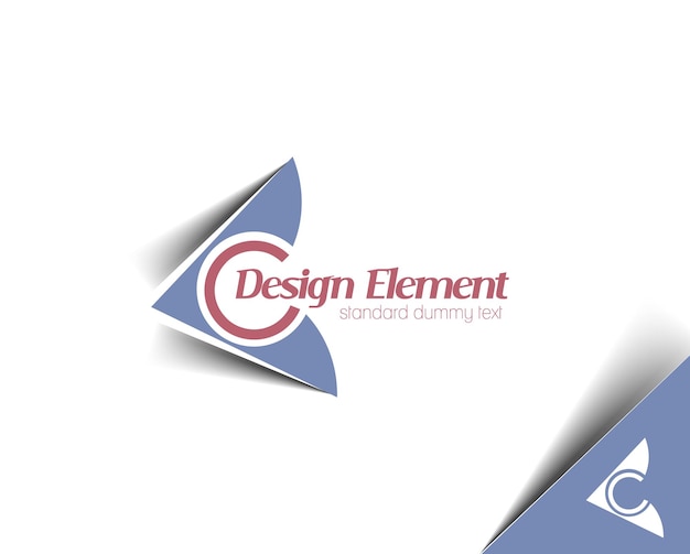 Diseño de vectores corporativos de identidad de marca de logotipo.