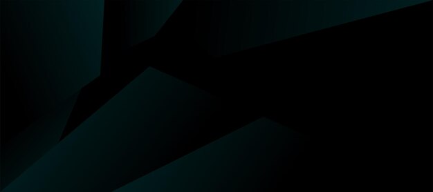 diseño vectorial de fondo geométrico negro y verde.