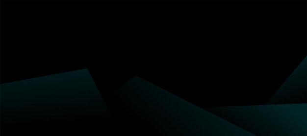 diseño vectorial de fondo geométrico negro y verde.