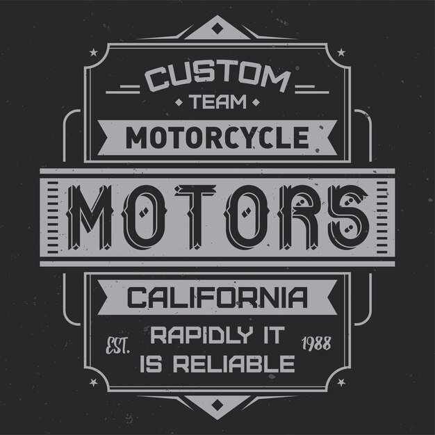 Diseño vintage con composición caligráfica.