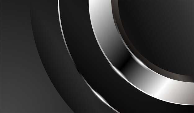 Diseños de fondo de plata de lujo resúmenes vector minimalista moderno