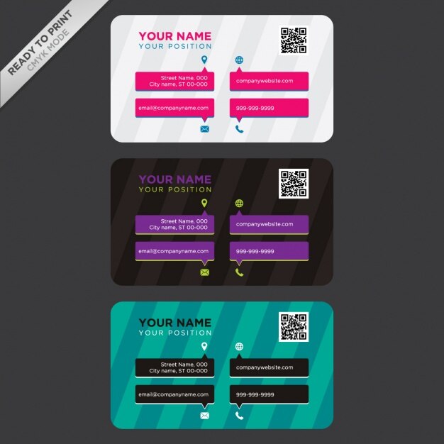 Diseños de tarjeta de visita