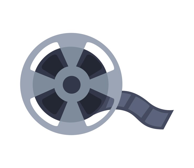 Vector gratuito dispositivo de película de carrete