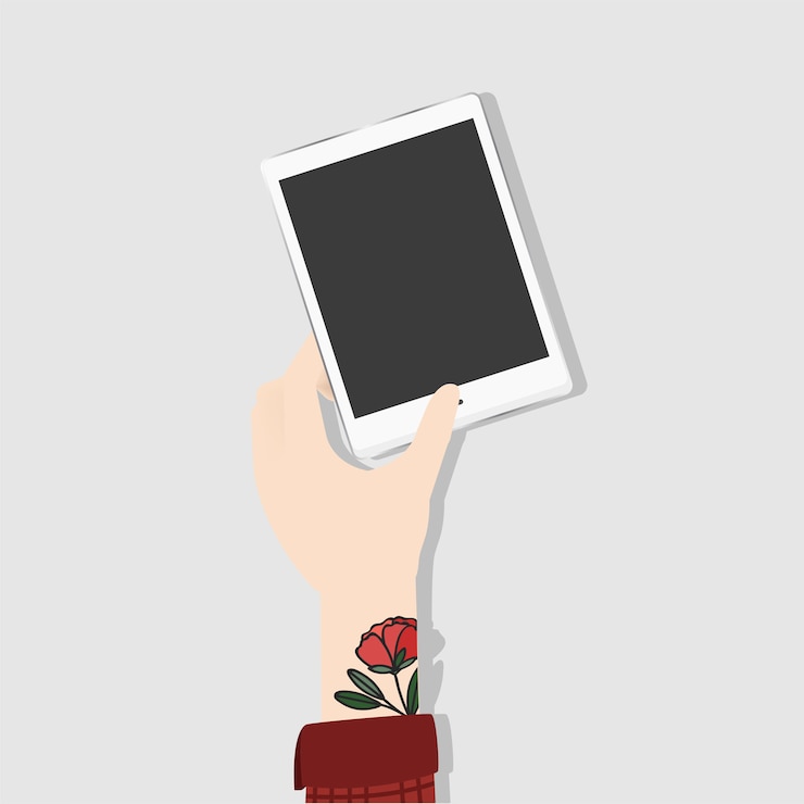 Vector gratuito dispositivo