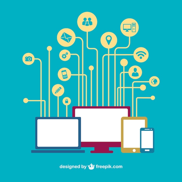 Dispositivos electrónicos y redes sociales