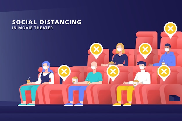 Distanciamiento social en el cine