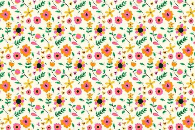 Ditsy fondo floral