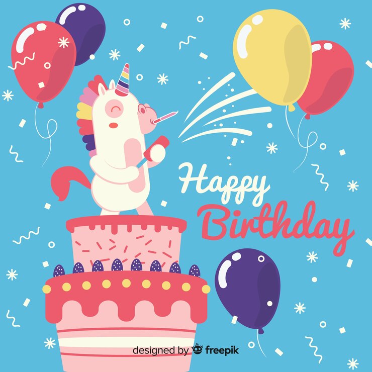 Vector gratuito divertida felicitación de cumpleaños