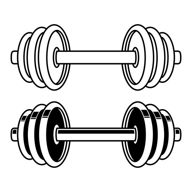 Dumbbell Gimnasio Dos Estilos