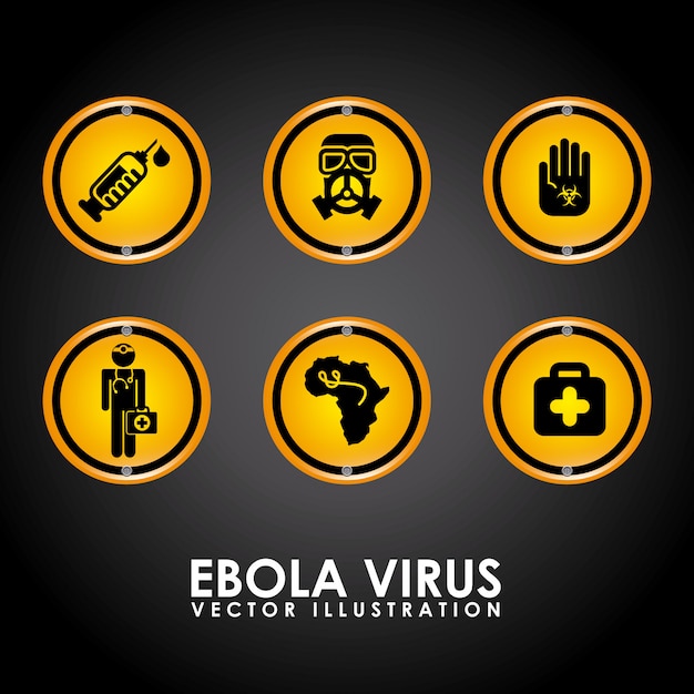 Vector gratuito ebola