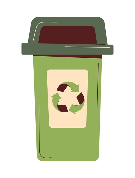 ecología verde bin sostenibilidad ecológica