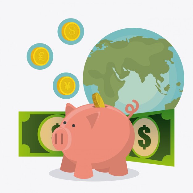 Economía global, dinero y negocios
