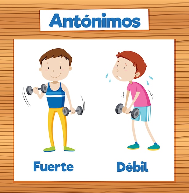 La educación en español es fuerte y débil al estilo de los dibujos animados