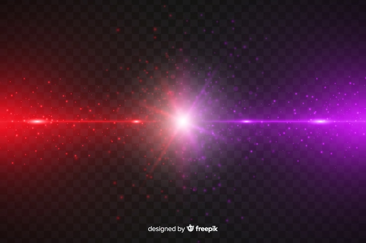 Vector gratuito efecto choque fuerzas realista efecto de luz