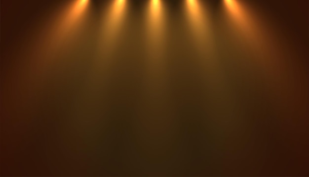 efecto de reflector de teatro brillante para cine o espectáculo de conciertos