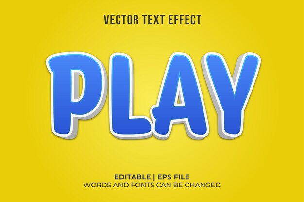Efecto de texto 3D editable para el título de la promoción