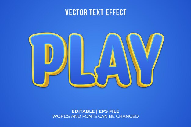 Efecto de texto 3D editable para el título de la promoción